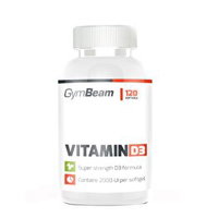 Vitamina D3 2000IU, 60 capsule, Gymbeam, Supliment alimentar pentru imunitate si sanatate