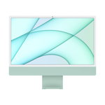 Sistem All-In-One Apple iMac 2021 24" Retina 4.5K Apple M1 8-core CPU 8-core GPU RAM 8GB SSD 512GB Tastatura RO Mac OS Big Sur Green, Apple