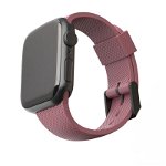 Curea silicon UAG U Silicone Strap compatibila cu Apple Watch (41/40/38mm) Aubergine, UAG