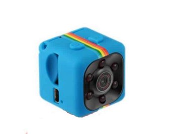 Mini micro camera albastra sport si auto smart sq11 cu nightvision 12mp