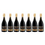 Set Vin Spumant Rosu Lambrusco IGT Emilia Donelli, 7 Sticle x 0.75 l