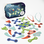 Clixo joc magnetic de construit - Animalute marine ( 24 piese)