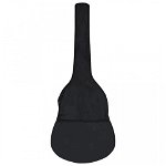 Husă de chitară clasică 1/2, negru, 94x35 cm, material textil, Casa Practica