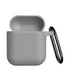 Carcasa antimicrobiana UAG U Silicone compatibila cu Apple AirPods Grey, UAG