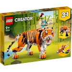 LEGO Creator 3 in 1 Tigru maiestuos 31129, 755 piese, Lego