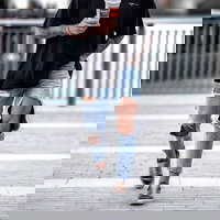 Pantaloni moderni pentru barbati, blugi cu model sfa?iat, Neer