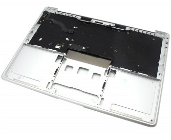 Tastatura Apple MacBook Pro Retina 13 A1708 Late 2016 Neagra cu Palmrest Argintiu, Apple