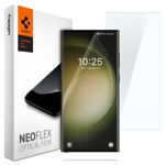 Set 2 folii protectie TPU Case friendly Spigen Neo Flex compatibil cu Samsung Galaxy S23 Ultra, Spigen