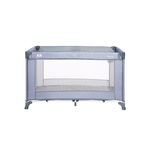 Patut Lorelli Pliabil cu 1 Nivel Torino, Silver Blue