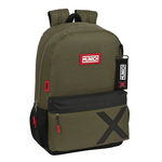 Ghiozdan Munich Class Negru Verde militar (30 x 46 x 14 cm), Munich