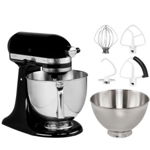 Robot de bucatarie KitchenAid 5KSM175PSEOB Artisan Onyx black, KITCHENAID