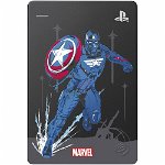 HDD Extern Seagate Game Drive PS4 2TB 2.5 USB 3.0 editie speciala Marvel Avengers - Captain America