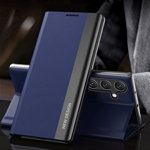 Husa Sleep Case Pro compatibila cu Samsung Galaxy A54 5G Blue, OEM