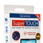 Servetele umede Super Touch STH-4475 suprafete optice, 10 buc.