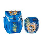 Ghiozdan Scoala Explorer si Sac Sport, Lego Core Line - Design Bleu Nexo Knights