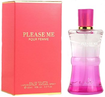 Apa de Toaleta NUVO Parfums Please Me Pour Femme EDT, 100 ml