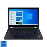 Laptop Lenovo ThinkPad T15g Gen 2 cu procesor Intel® Core i7-11800H pana la 4.60 GHz, 15.6'', UHD, IPS, 32GB DDR4, 1TB SSD, NVIDIA GeForce RTX 3080 16GB, Windows 10 Pro, Black