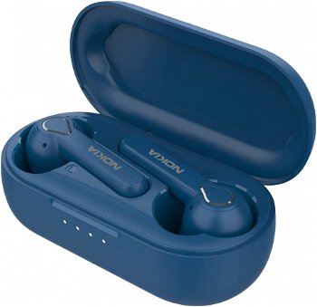 Casti wireless Nokia BH-205, Bluetooth 5.0, plastic, albastru