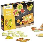 Set de 3 jocuri educative - Fructe și legume
