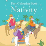 First Colouring Book: Nativity
