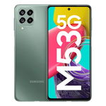 Telefon Mobil Samsung Galaxy M53 M536, 128GB Flash, 8GB RAM, Dual SIM, 5G, Green