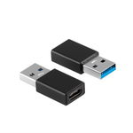 Adaptor USB 3.0 to USB Type C MTP Negru, 