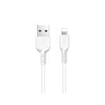 Partener Tele.com HOCO Cablu USB Cablu USB pentru iPhone Lightning 8-pini Flash X20 2 metri alb