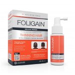 Foligain- Regenare intensiva pentru par subtire pentru barbati cu 10% Trioxidil® (2oz) 59ml, Foligain
