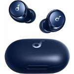 Casti In-Ear Anker SoundCore Space A40, True Wireless, Bluetooth 5.2, AANC, Hi-Res, Incarcare Wireless, Albastru, Anker