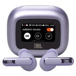 Casti In-Ear JBL Live Beam 3, True Wireless, Bluetooth 5.3, Hi-Res, Smart Case, True Adaptive NC, Autonomie 48H, Multi-point, IP55, Violet