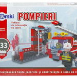 Set de constructie Momki Vehicul interventie MKDR21401, 133 piese (Multicolor)