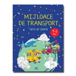 Mijloace De Transport - 4-5 Ani - Carte De Colorat, Didactica Publishing House - Editura DPH