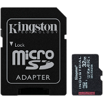 Kingston 32GB microSDHC Industrial C10 A1 pSLC Card + SD Adapter, KINGSTON