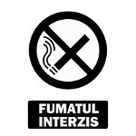 Sticker Indicator Fumatul Interzis, Sticky Art