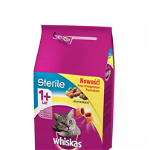 Whiskas hrana uscata cu pui pentru pisici sterilizate adulte 1.4 kg