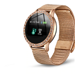 Smartwatch dama compatibil cu Android si IOS BLUETOOTH LIGE gold B1288