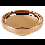 Lavoar tip bol Vitra Water Jewels 40cm, fara orificiu baterie, fara preaplin, montare pe blat, Copper