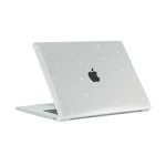 Carcasa laptop Tech-Protect Smartshell compatibila cu MacBook Air 15 inch 2023 Glitter Clear, TECH-PROTECT