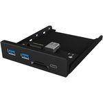 IB-HUB1417-i3 3x Port USB 3.0 Hub (2x USB 3.0, 1x USB Type-C), miniSD/SD card reader, Icy Box