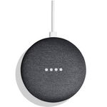 Boxa portabila Google Nest Mini 2, Bluetooth, Chromecast integrat, Wi-Fi (Negru)