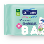 Servetele umede pentru copii, Septona, Pentru piele sensibila, 60 buc