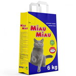 Asternut igienic bentonita, Miau Miau clasic, 6 kg, Miau Miau