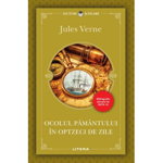 Ocolul pământului în optzeci de zile - Paperback brosat - Jules Verne - Cartex, 