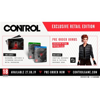 CONTROL DELUXE EDITION - PS4