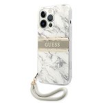 Husa Guess Compatibila Cu iPhone 13 Pro Max, Marble Strap Colection, Gri - 9023065
