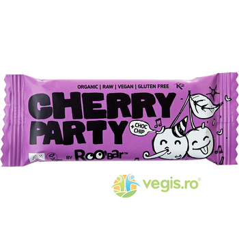 Baton Cherry Party Raw Ecologic/Bio 30g, ROOBAR