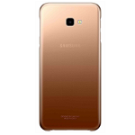 Husa de protectie Samsung Gradation Cover pentru Galaxy J4 Plus (2018), Gold