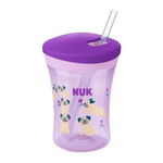 Cana Nuk Evolution Action cu pai 230 ml de la 12 luni Mops, NUK