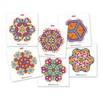 Joc Fantacolor Pixel Mandala Daisy Quercetti, 1200 piese, 5 ani+