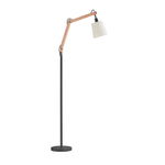 Lampadar vintage culoare maro, Janko, TRIO